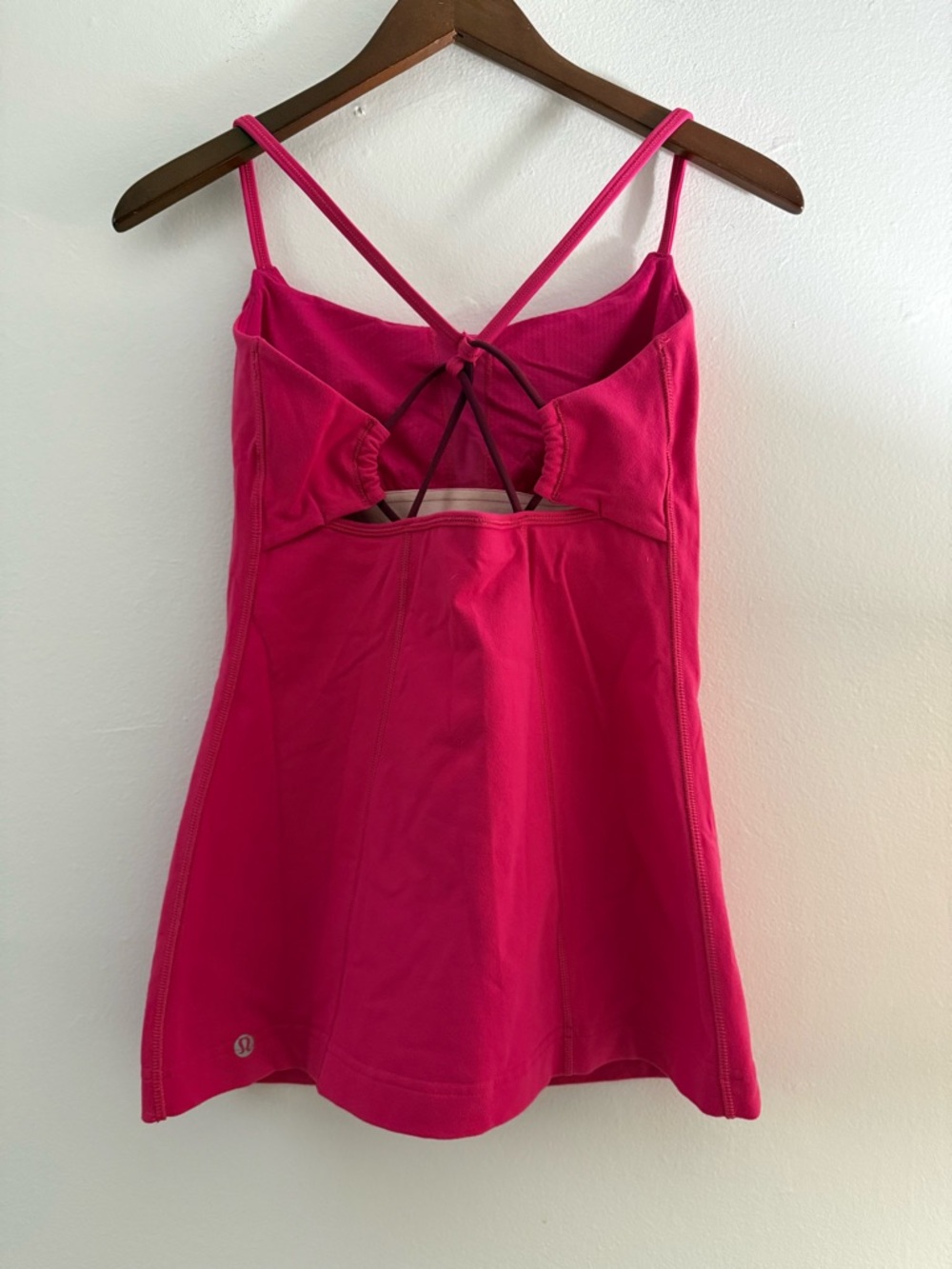Lululemon Dancing Warrior Tank Jewelled Magenta Size 6 - Picture 3 of 9
